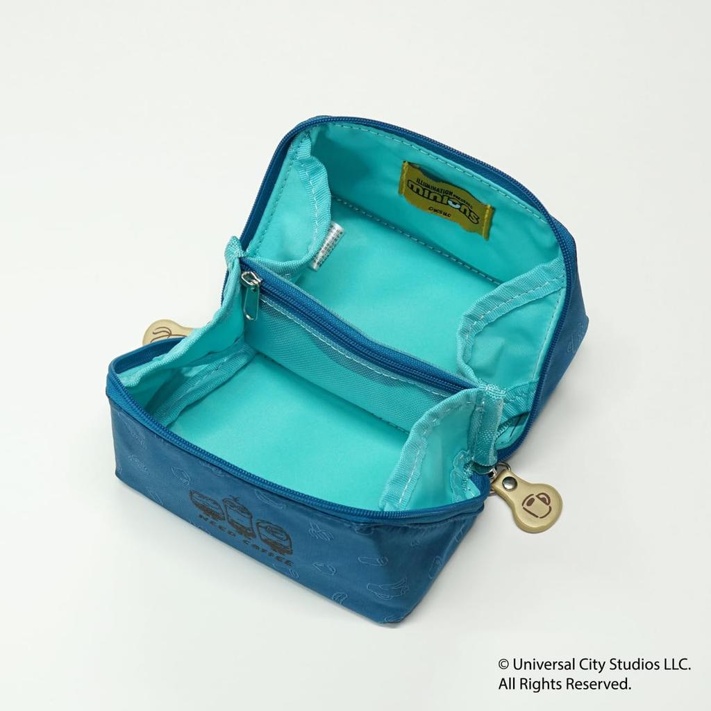 Minion Coffee Pattern PACAPO Pouch UNDW0963VD Blue