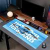 Manchester City Thema Mauspads, Rutschfeste Gummiunterseite, Multifunktionales Büro- & Heimdekor, Perfekt für die Personalisierung des Arbeitsplatzes.