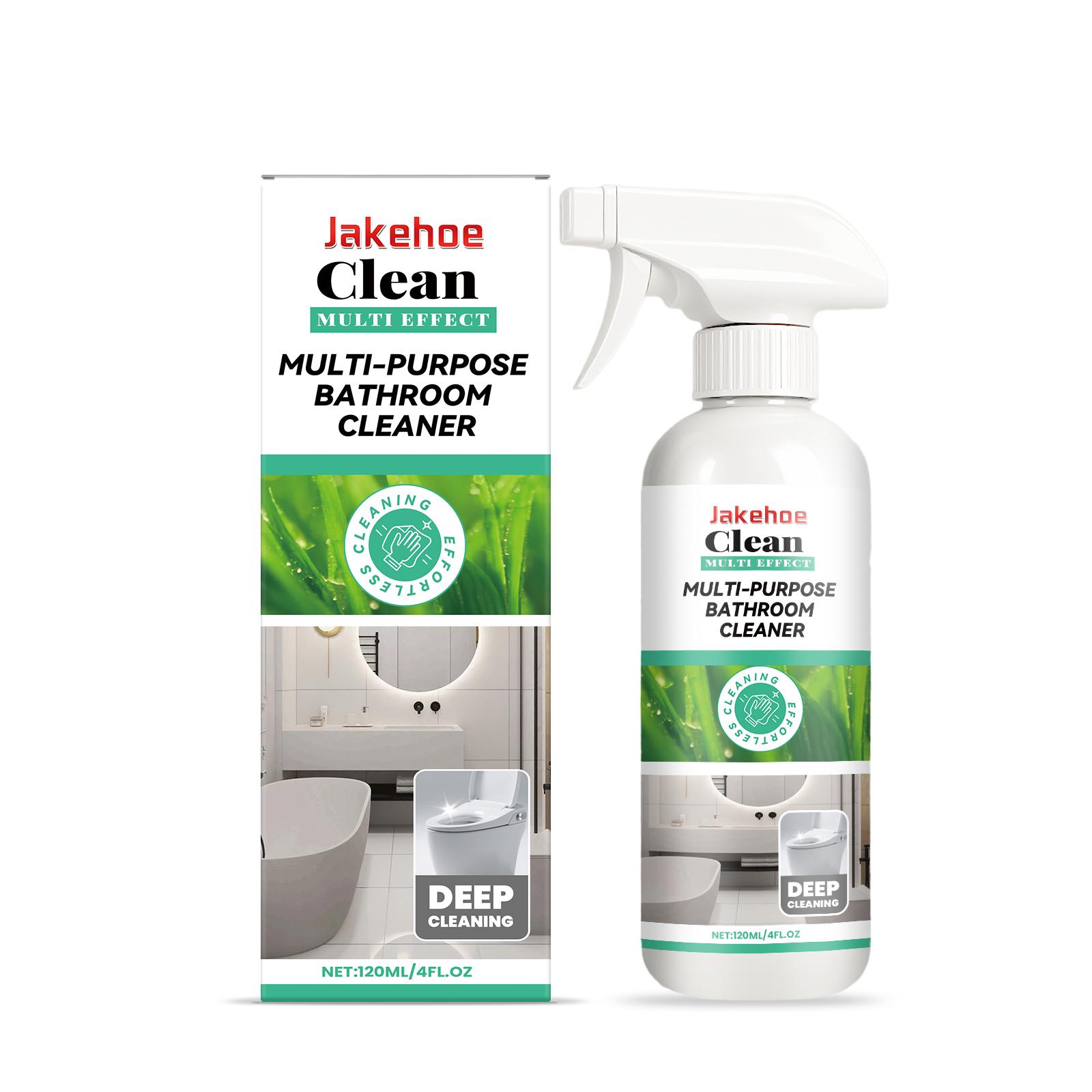 Jakehoe multi-purpose bathroom cleaning care agent gently cleans scale stains, suitable for ceramic tile bathtub glass household cleaning liquid