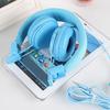 3.5mm Wired Universal Stretchable Folding Over-Ear Headphone Stereo Headset