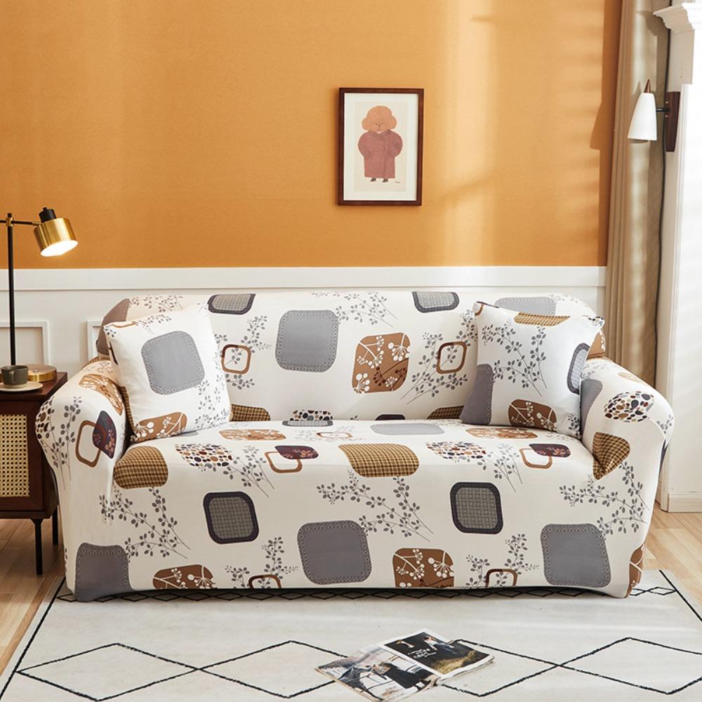 Elastic Sofa Slipcover Full Coverage Non Slip Stretchable Sofa Protector for Home Decor