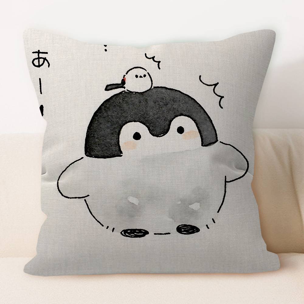 Koupen-chan Cartoon Pillowcase Toon Gift Cushion Cover Bedroom Home Sofa Chair Seat Decor Pillow Case
