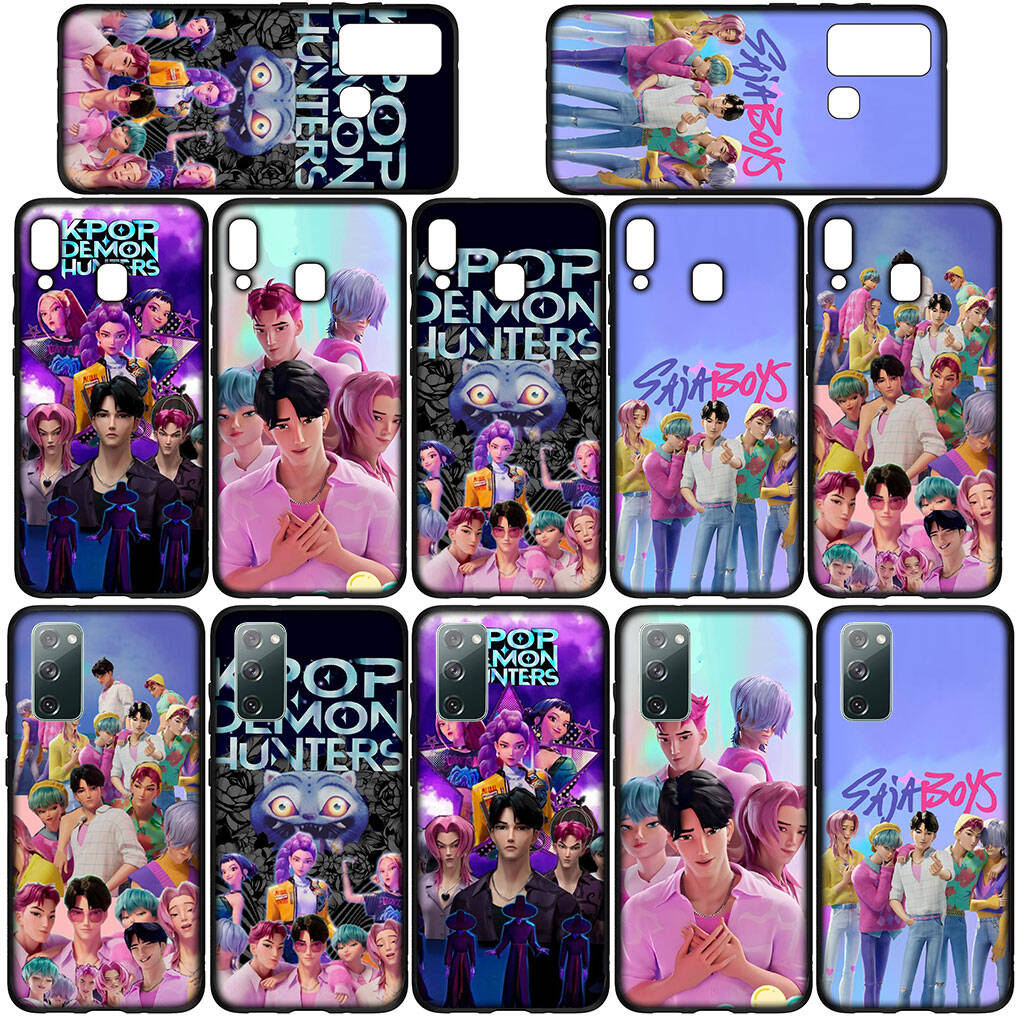 Phone Case for iPhone 17 16 15 Plus X Huawei P30 P20 Lite Redmi Note 14 12 11 13 Pro Max OPPO A60 A80 A40 A18 Jinu KPop Saja Demons Boys Hunters Cover
