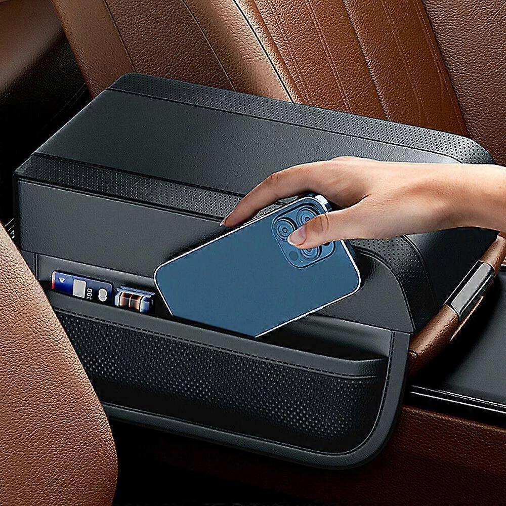 New Leather Car Armrest Box Pad,Universal Car Center Console Armrest Cover