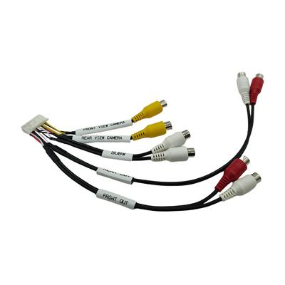 RCA Harness Cable Wire Connector Adapter for ILXW650 ILX-W650 ILX-W650E Front Camera Parts