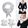 Lace Trim Manicure Sleeve Nails Art Decoration Meshes Cuffs Romantics Arm Cuffs for Special Occasion and Fancy Dress