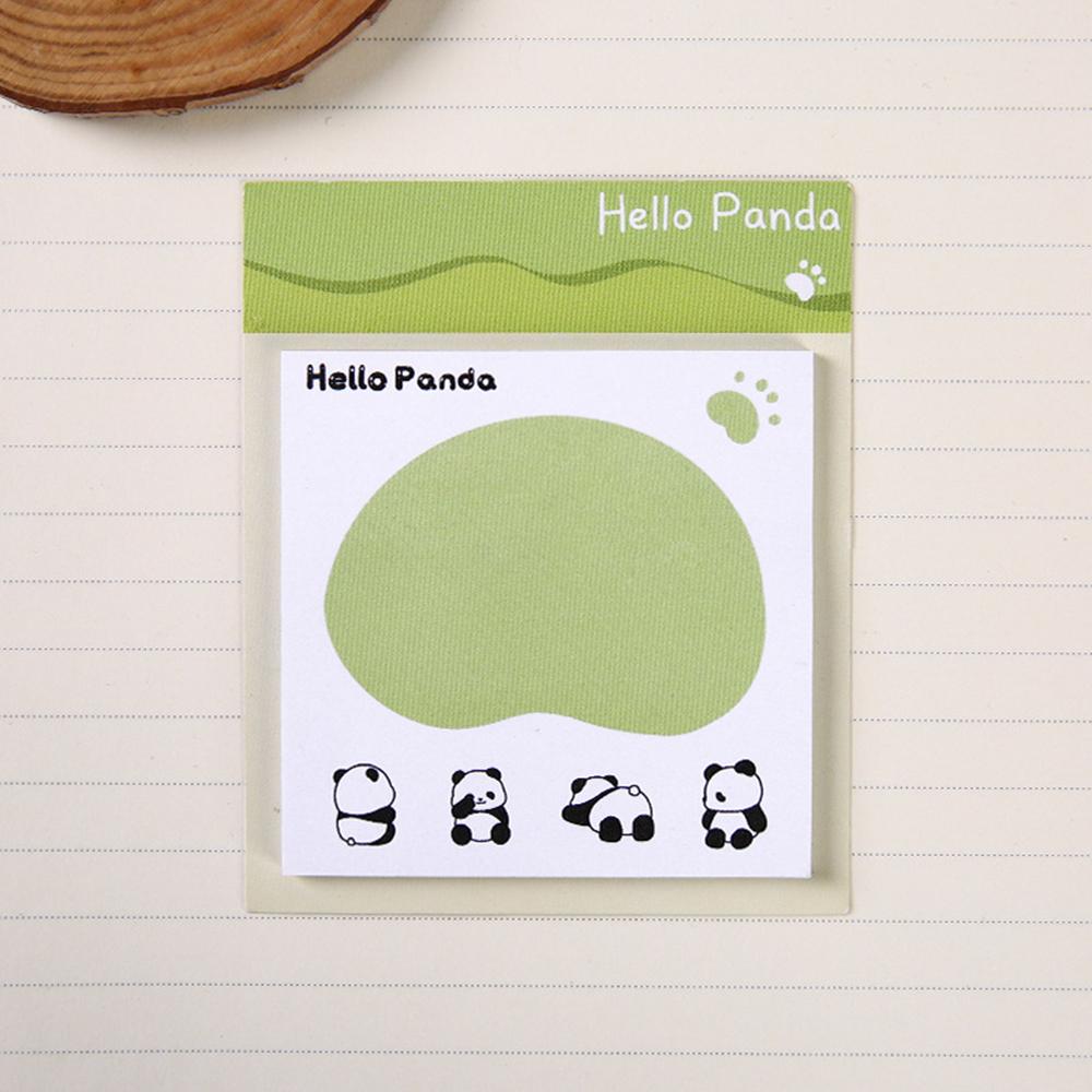 1 Piece Sticker Cute Panda Sticky Notes Memo Pads Office School Supplies Stationery