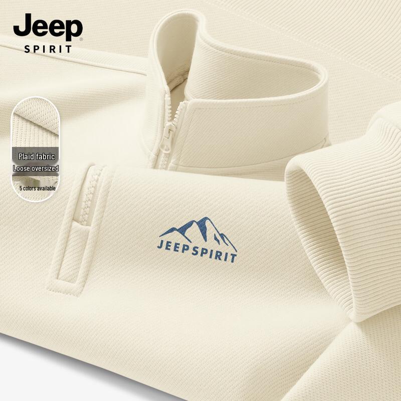 

JEEP SPIRIT Men s 2026 Half-Zip Sweatshirt M