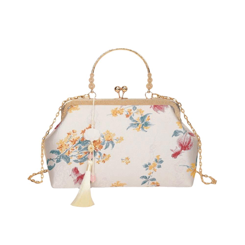 Cheongsam Accessories Chinese Style Handbag Elegant Wrist Bag Trendy Hanfu Clutch Bag  Women