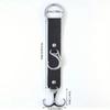 Car Leather Rear Seat Garbage Bag Hook - Large Load-Bearing Capacity Metal Hook for Storage.