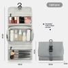 Foldable Detachable Toiletry Bag Large Capacity Hanging Hook Water Resistant Storage Bag for Men Women Travel