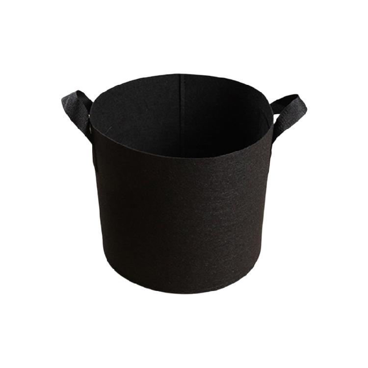 Nonwoven Fabric Grow Bags Garden Plant Pots with Handle Nonwoven Texture Suitable for Growth of Vegetables and Flowers