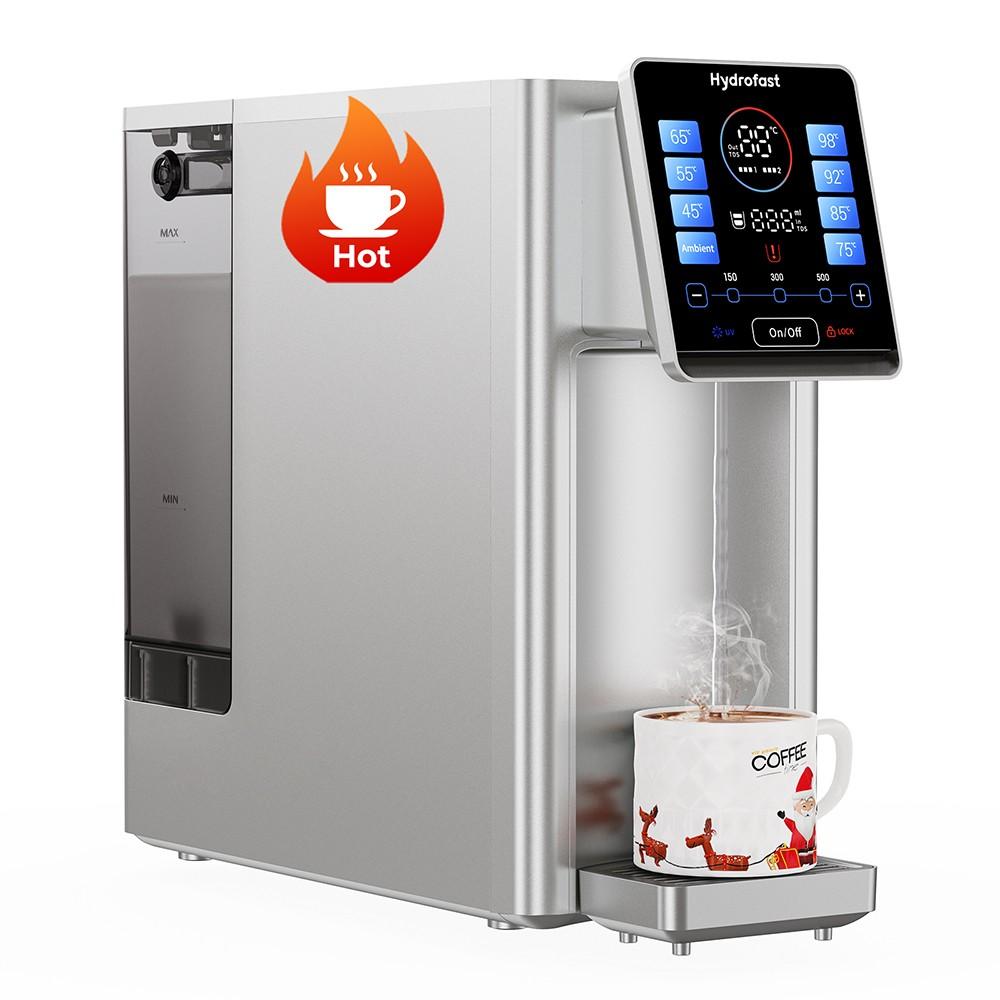 Hydrofast W100 Countertop Water Purifier, 8 Temperatures Hot & Ambient – with HF03 Composite Filter Element for W100