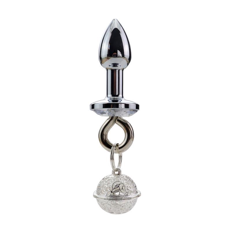 Adjustable SM Nipple Clamps & Bell Butt Plug Set for Adult Pleasure
