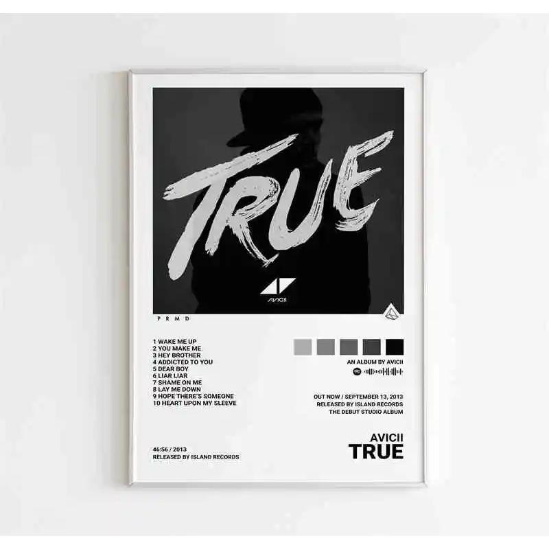 Klasika Zpěvák Avicii Obrázky Příběhy Hudba Obal alba Plakáty Do Pokoje Bar Plátno Malba Tisk Umění Domácí Nástěnná Dekorace Dárky