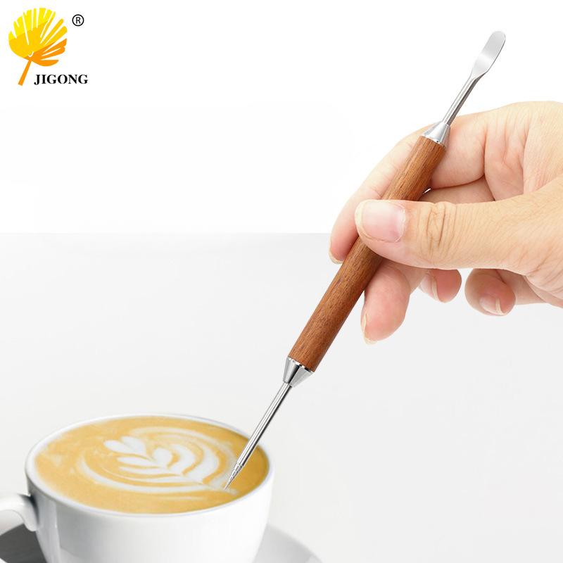 1 Piece Cafe Latte Art Pen Cappuccino Latte Decorative Art Pen, Coffee Machine Accessories Coffee Bar Accessories
