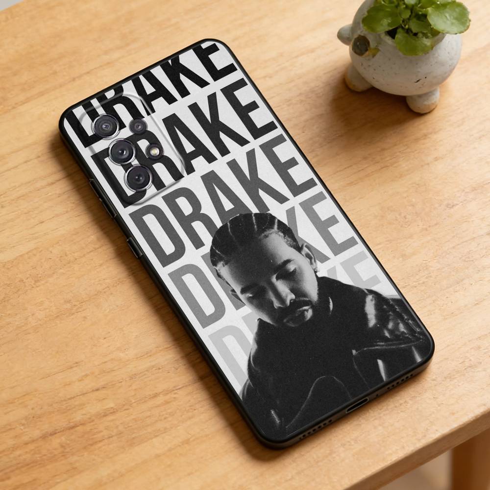Rapper D-Drake  Phone Case For Samsung Galaxy A73,21,22,32,71,53,52,51,80,5G Soft Black Cover