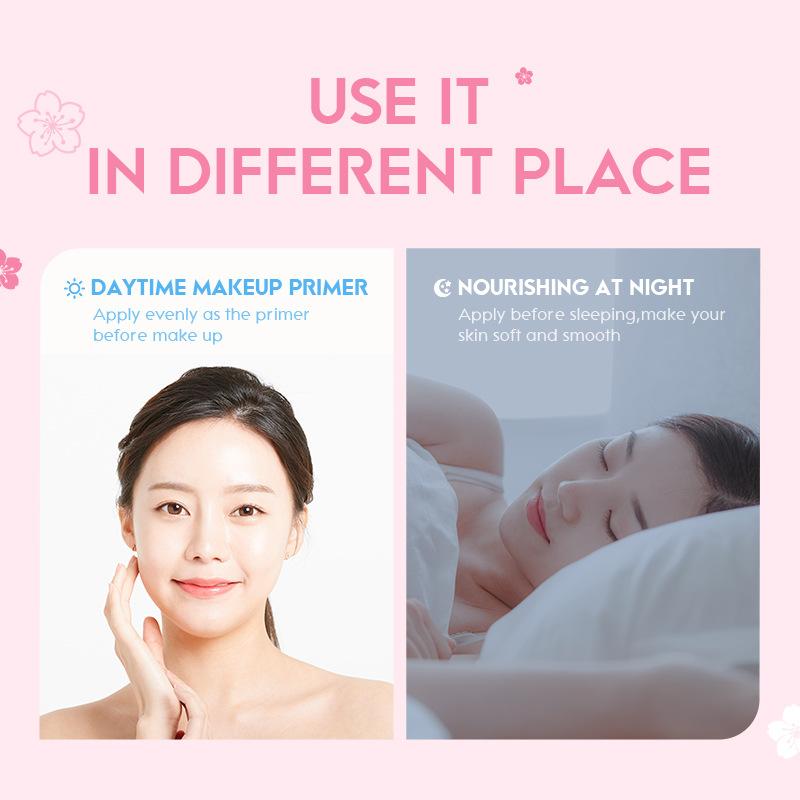 LAIKOU Japan Sakura Essence Face Cream Hydrate Nawilżający Cherry Blossom Odświeżający Essence Facial Lotion 30g