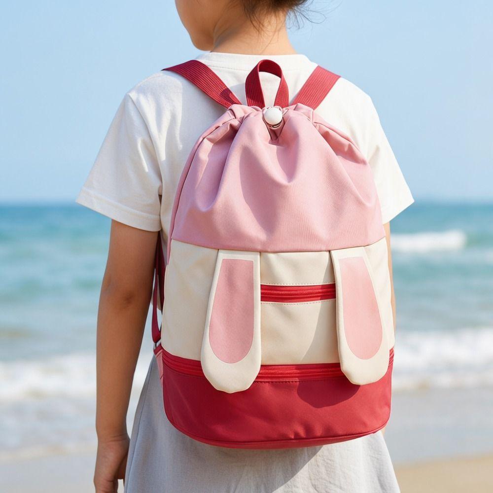 Zaino da Nuoto per Bambini di Grande Capacità Leggero Impermeabile Borsa da Palestra
