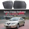 Haima 3 Sedan Magnetic Mosquito Net & Sunshade: Blackout, Heat Insulation, Side/Rear Window Curtain.