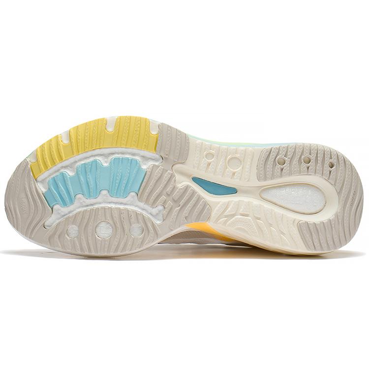 Li Ning Furious Rider 6.0 Support Low top Running Shoes Women's White Yellow ARZS002-14