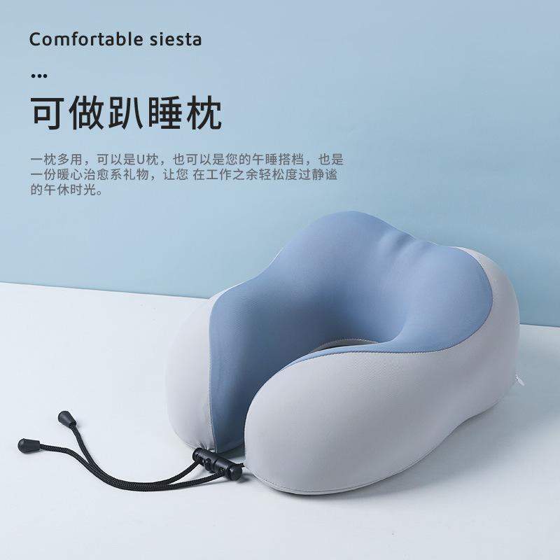 Memory Cotton Cervical Spine Pillow Cool Travel Cervical Pillow Office Neck Pillow Airplane Pillow
