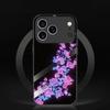 Purple and Pink Cherry Blossom Phone Case for Glass for Iphone 17 Pro Max for iPhone 17 16 15 14 13 12pm Pro Plus