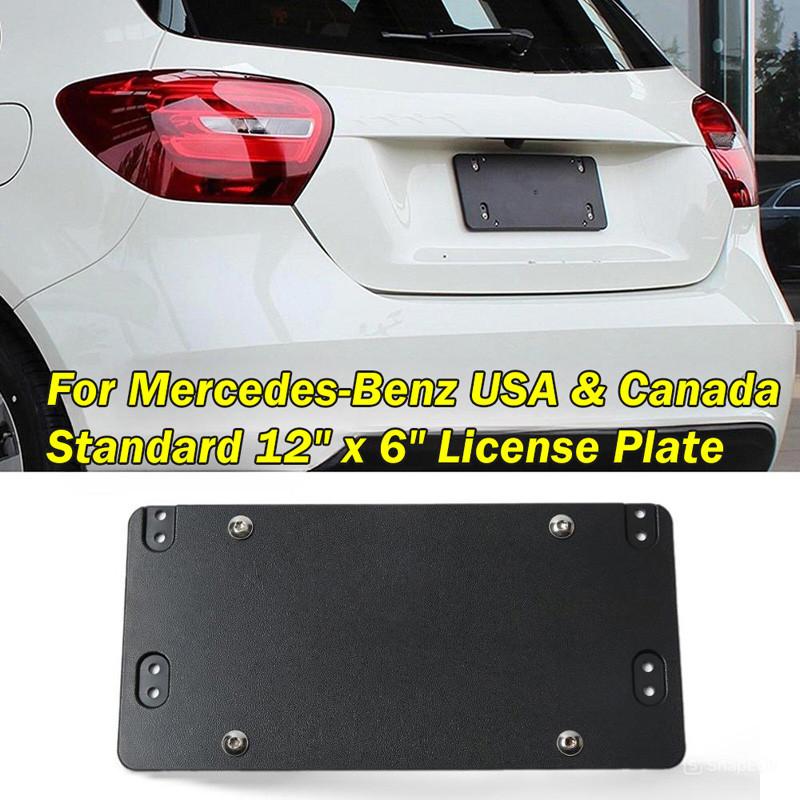 Plastic Rear License Plate Tag Mount Bracket A0008101711 A1698170211 For Mercedes-Benz A-Class B-Class C-Class GLC-Class
