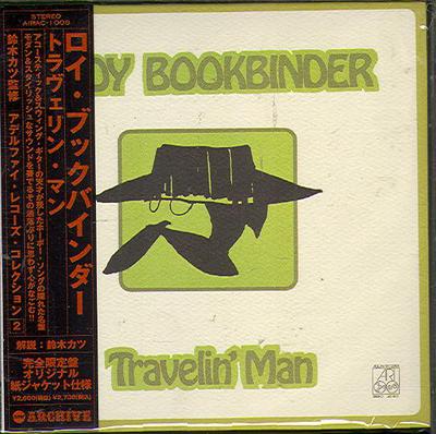 CD ROY BOOKBINDER  Travelin Man Paper Sleeve AIRAC1008 AIR MAIL ARCHIV 2004 Japan ObiBlues Used