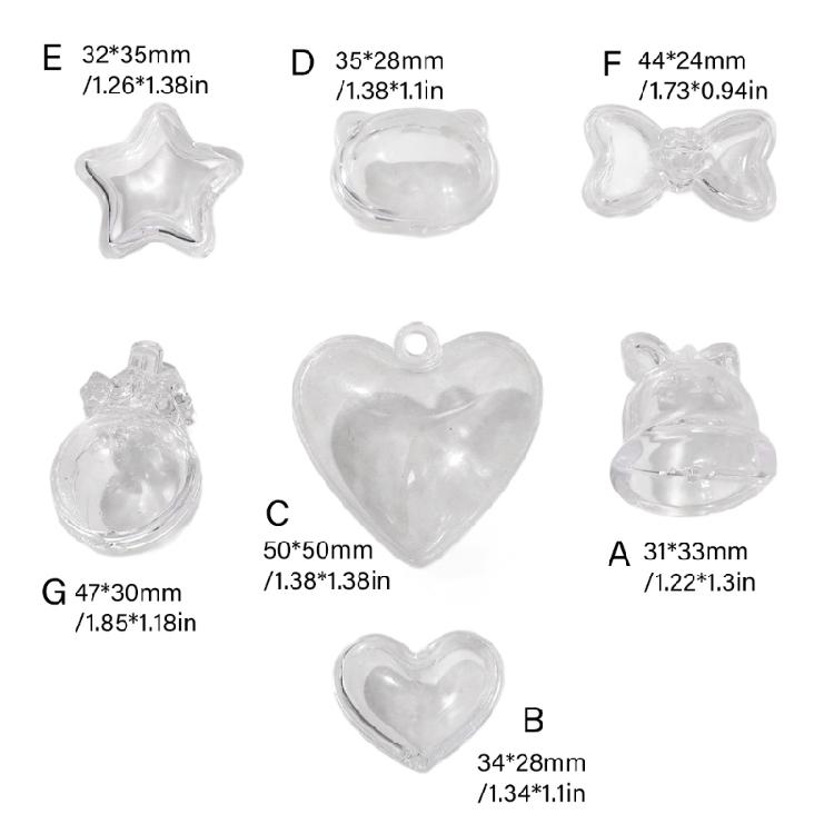 Clear Acrylic Pet Hair Keepsakes Box Cats Furs Holder Case for Memorial DIY Craft Pet Loss Remembrances and Home Decors