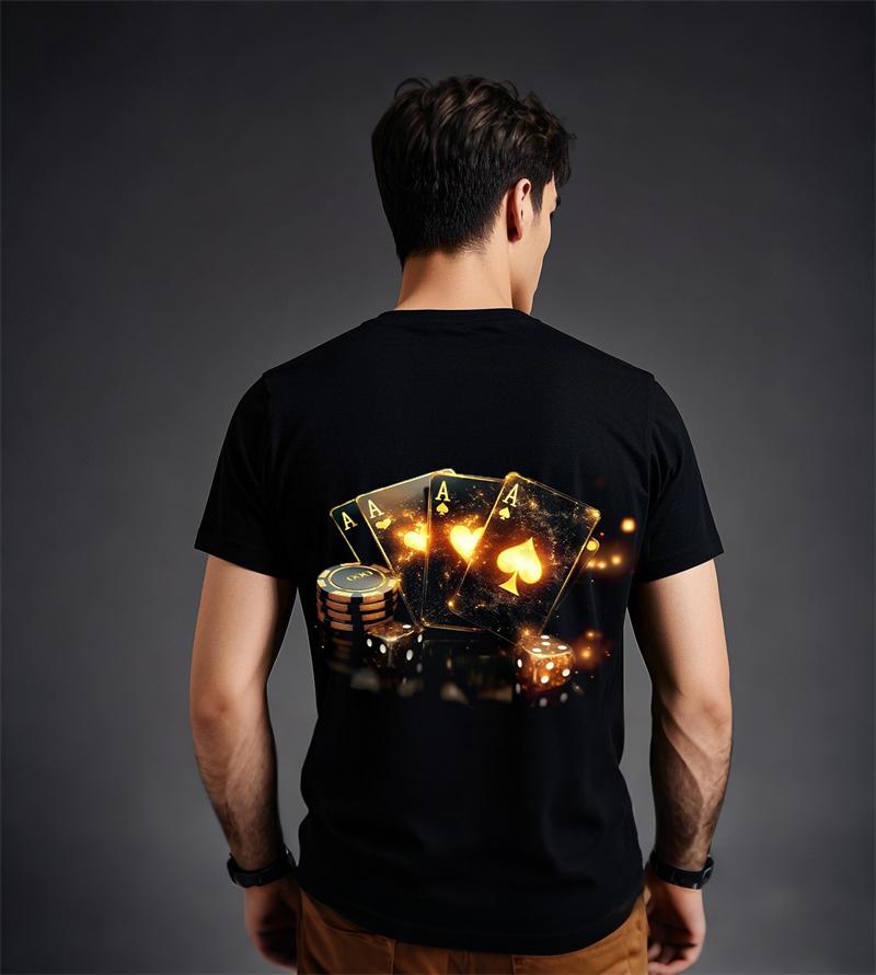 

Trendy Poker Card Graphic T Shirts For Men Summer Fashion Streetwear Hip Hop 3D Printed T-shirts Cool Loose Breathable Tees Tops 6XL