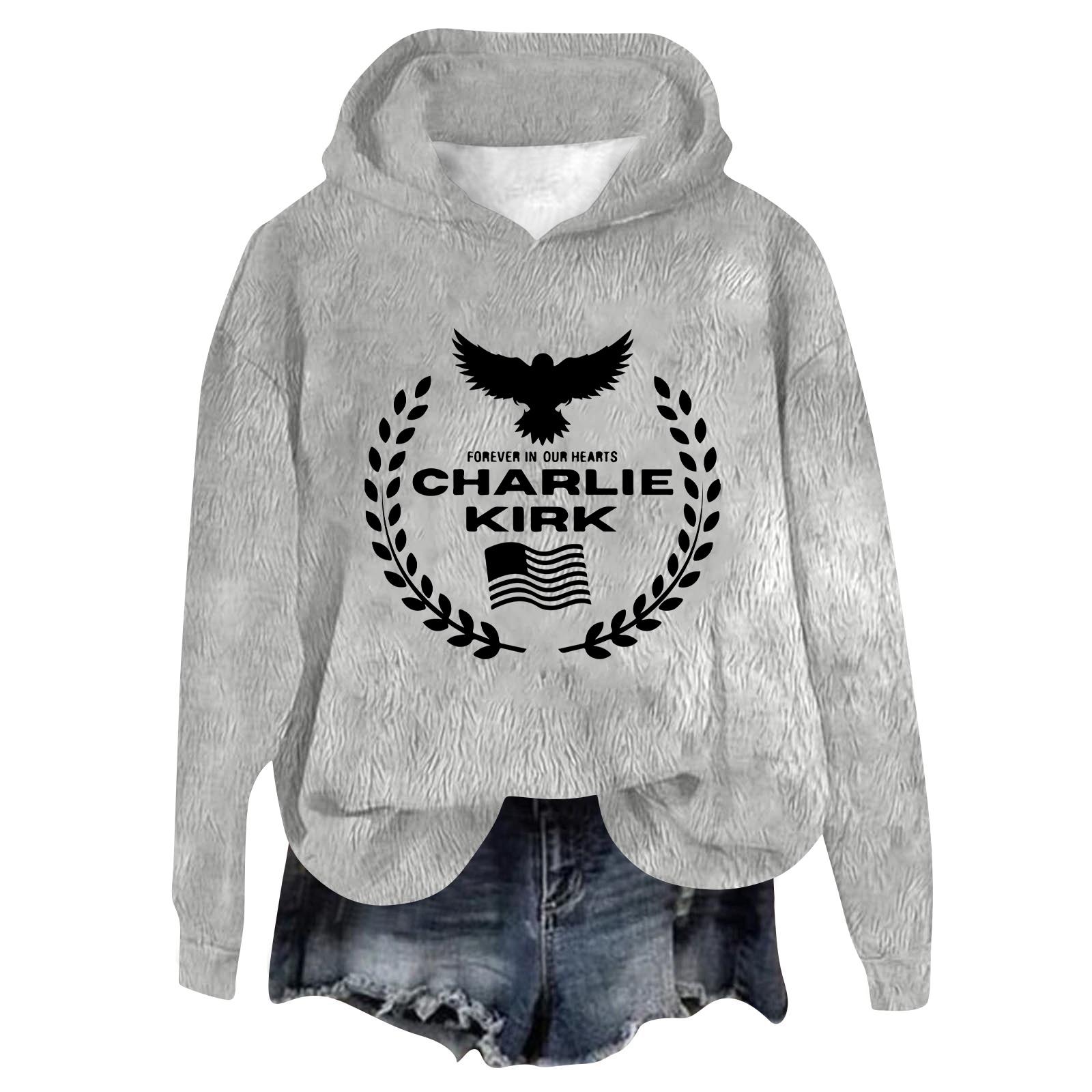 

Женский фланелевый топ с капюшоном и длинным рукавом с принтом, толстовка с капюшоном XXL