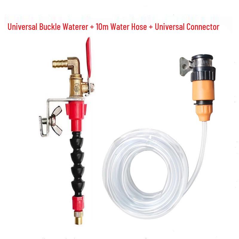 Universal Flexible Water Nozzle for Cutting & Grooving Machines - Dustproof Spray Head for Marble Saw Blade Cooling
