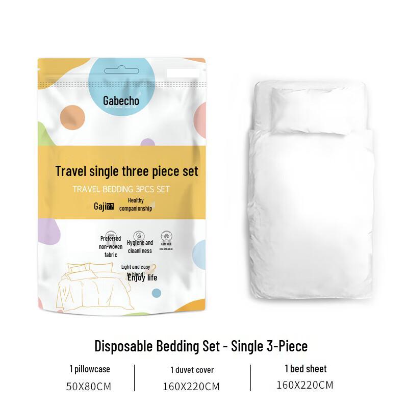 Disposable Travel Bedding Set