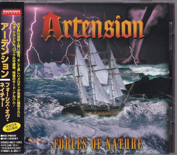 

CD ARTENSION - Forces Of Nature RRCY1092 Roadrunner Reco 1999 Japan ObiMetal Used