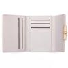 Purse Women's Summer New Korean PU Printed Buckle 3 Fold Bag Simple All-in-one Short Women's Money Clip Multi-card Folding Flap