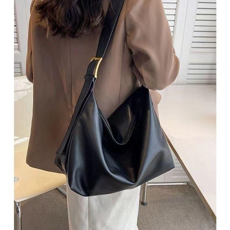 

Стильная женская большая сумка-тоут - Универсальная, Вместительная, На одно плечо для повседневного использования, Бесплатная доставка