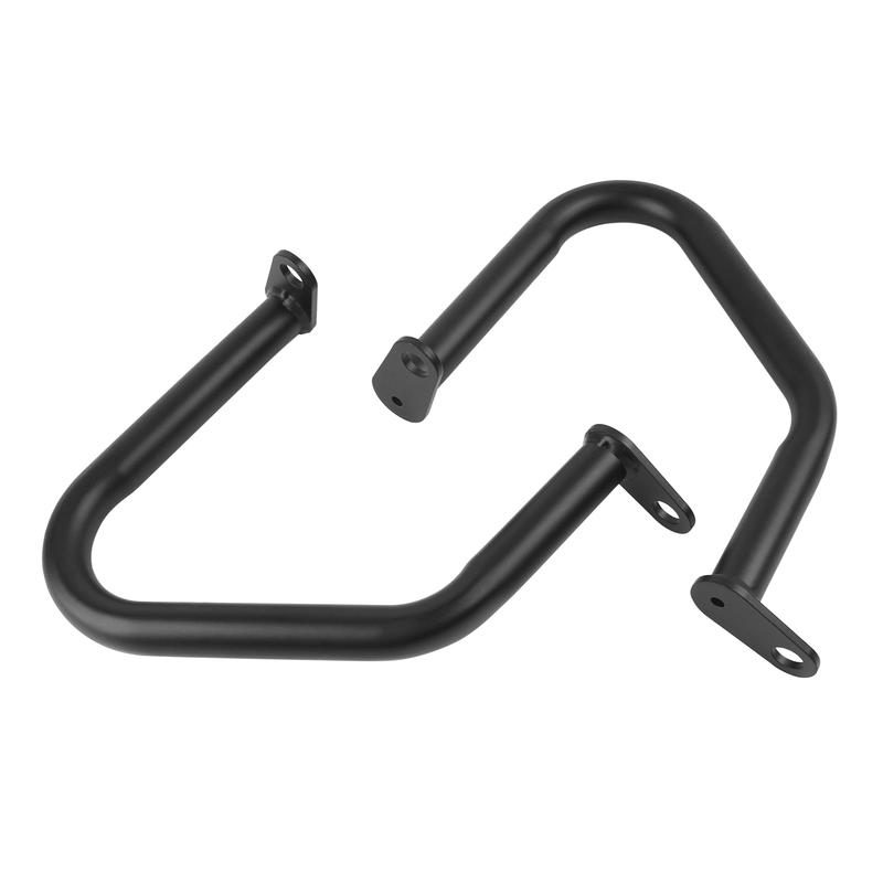 Black Engine Guard Crash Bar Bumper Frame Falling Protectors For Triumph Street Twin Bonneville T100 T120