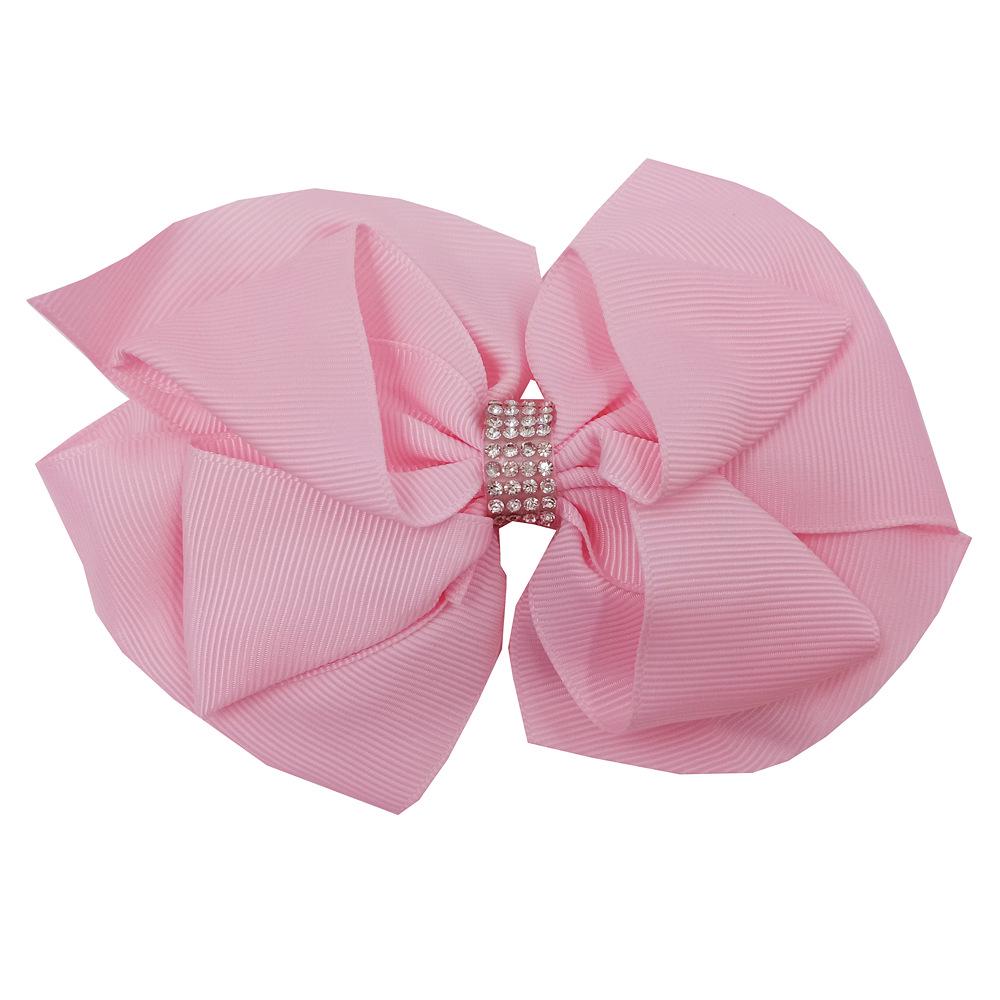 

European & American Double Layer Rhinestone Bow Hair Clip, 15cm - Children s Hair Accessory