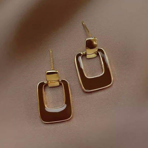 Korean New Light Luxury Zircon Fishtail Pearl Stud Earrings For Women Fashion Crystal Imitation Pearl Sweet Earring Girl Jewelry