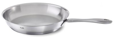 Fissler Frying Pan 24cm Catania Gas Compatible Oven Safe All Stainless Steel Japanese Silver Fire/IH [Authorized Product] 081-353-24-100