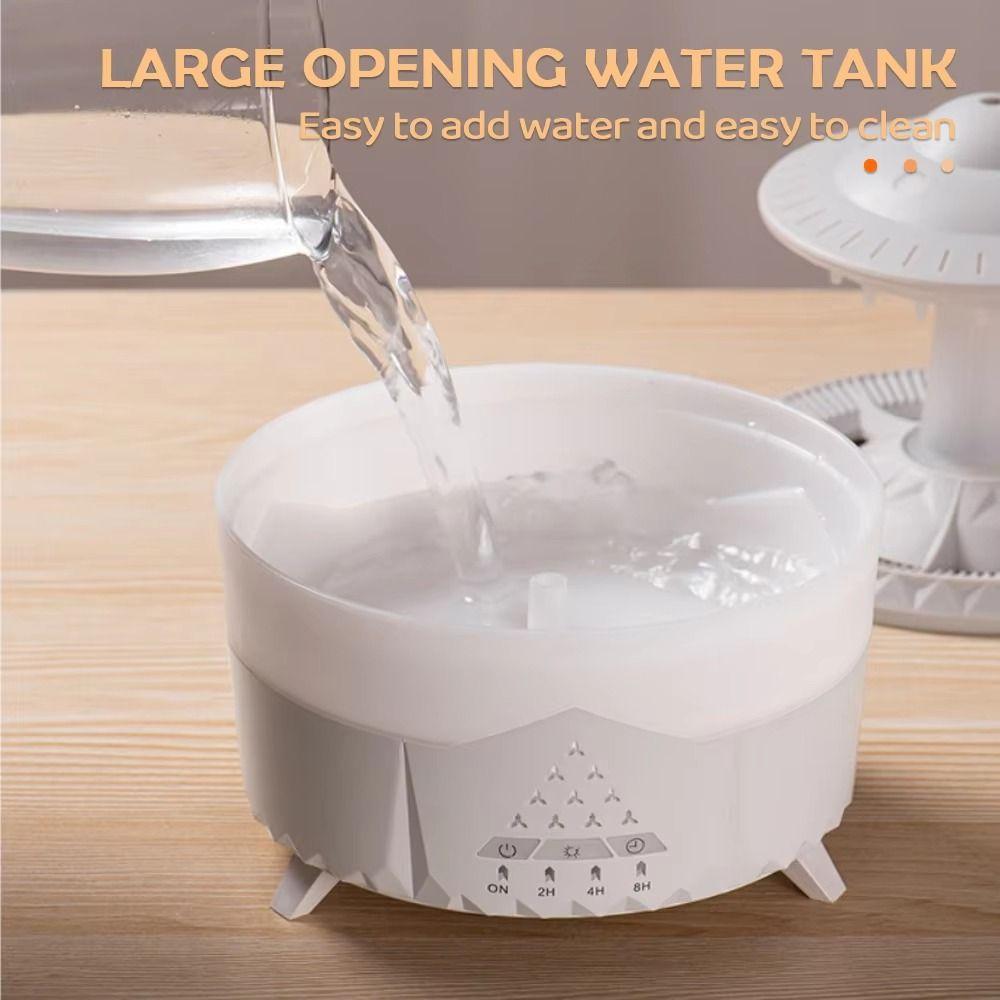 Colorful Light Aroma Air Humidifier Creative Essential Oil Diffuser Landscape Humidifier Bedroom