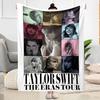 Taylor Swift's Glittery Performance Blanket Warmthful Decor Great for Bed Livingroom Picnics for All Seasons Stylish Decor