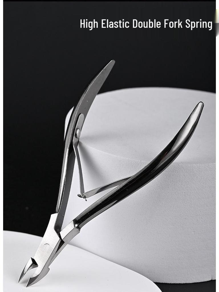 Easy Cut D09-14 Stainless Steel Cuticle Scissors and Nipper Set