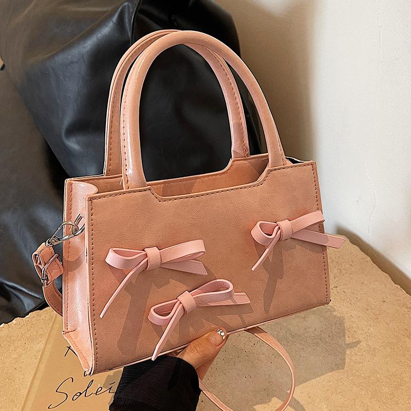 Premium Niche Bow Bag Fashion Umhängetasche Damen Ausländische Vielseitige Tragbare Umhängetasche