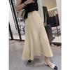 Classical Skirt Pleated Summer Long Skirt Pleated Skirt Autumn and Summer New High Waist Temperament Thin Versatile Skirt Women
