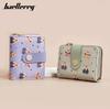 New women's short wallet women's high-end student cartoon bear pu wallet fashion zipper small wallet women