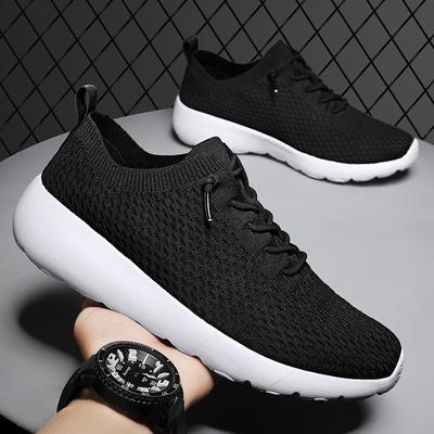 New Men's Sports Leisure Shoes Lightweight Mesh Shoes Casual Shoes Fly Weaving and Breathable Women's Shoes