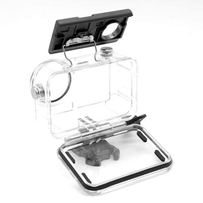 Action Camera Waterproof Case for DJI Osmo Action 34 IP68 Waterproof High Light Transmission PC
