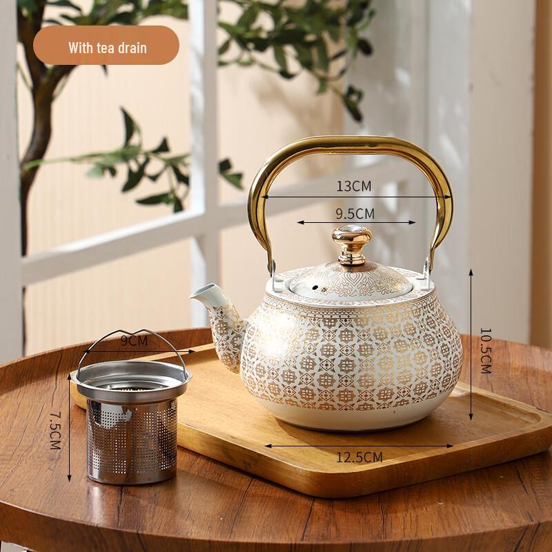 Kardiga KD Ethnic Stainless Steel Tea Kettle